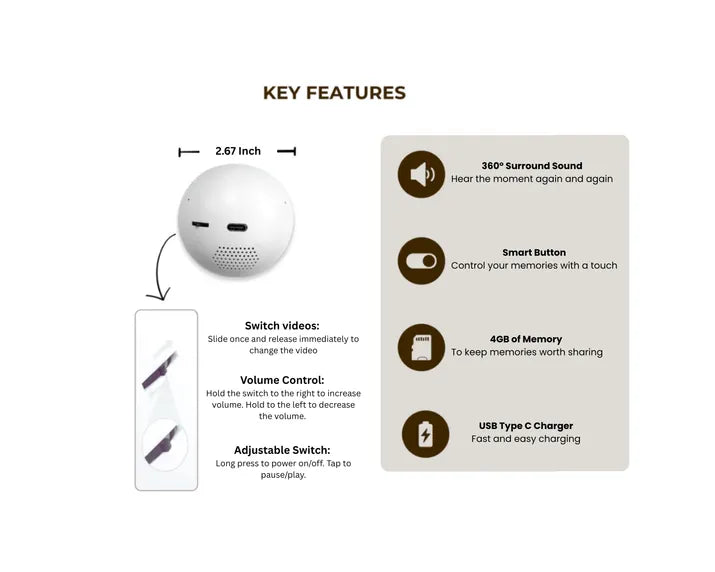 Memory Orb: Custom Video Sphere