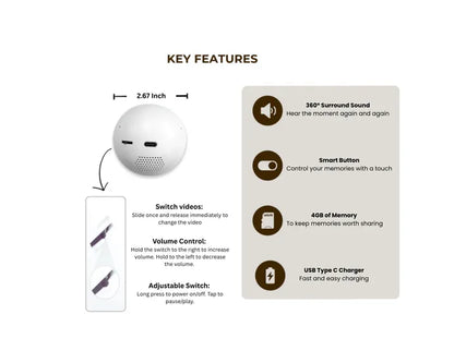 Memory Orb: Custom Video Sphere